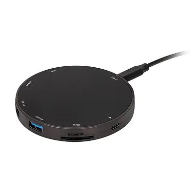 Helix Ethhub9 9-In-1 Usb-C Multi-Port Hub With Wireless Charging