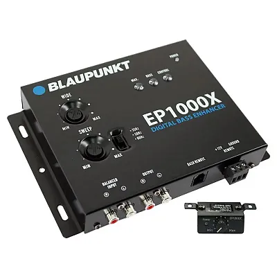 Blaupunkt Digital Bass Enhancer Processor With Dash Mount Control