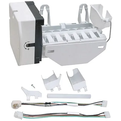 Erp Wr30X10093 Replacement Ice Maker With Harness For Ge Part Number Wr30X10093