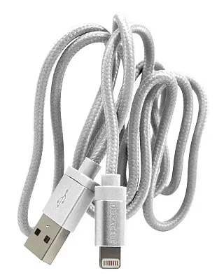 ESI CASES DURALE2145 3&#039;Lightning Fbr Cable Wht