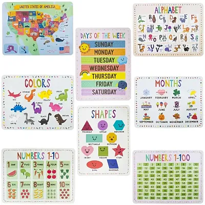 8-pack Classroom Posters 17&#039;&#039; x 22&#039;&#039; ESUP-101