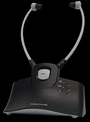 Eartech TV AudioDigital RF TV Listening System with Headset