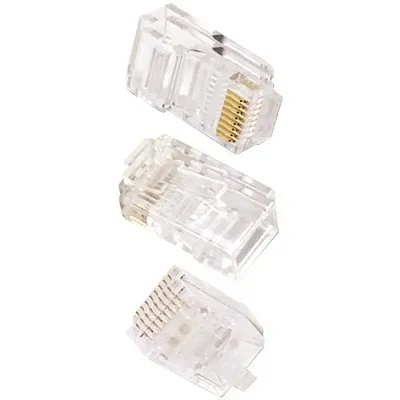 Ethereal C6T 8-Pin Cat-6 Crimp Connectors, 50-Pack