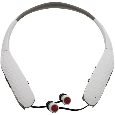 Lucid Audio Hlt-Nhe-Bt-P Amped Hearband With Bluetooth & Microphones (White)
