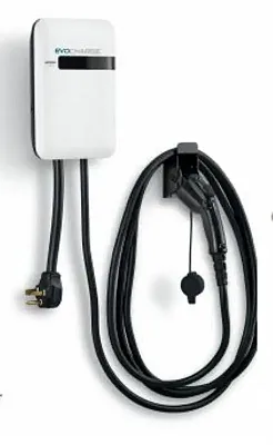 EVO CHARGE 3AA0A2E1A1 Evse Single Port Wall 18 Ft