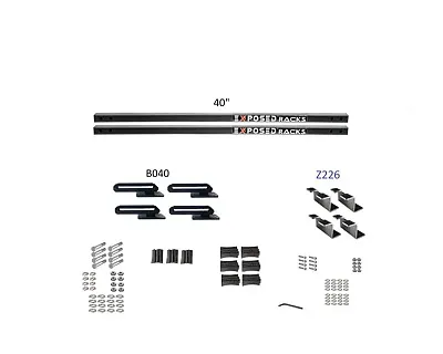EXPOSED RACK 8007670BK Sld(2)40&#039;Bk+B040+Z226