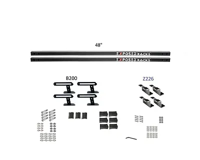EXPOSED RACK 8007683BK Sld(2)48&#039;Bk+B200+Z226