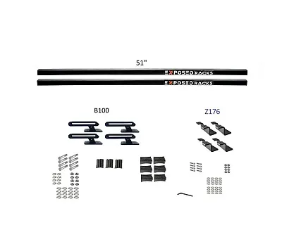 EXPOSED RACK 8008666BK Sld(2)51&#039;Bk+B100+Z176