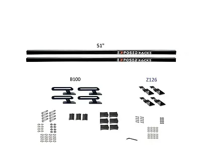 EXPOSED RACK 8009666BK Sld(2)51&#039;Bk+B100+Z126