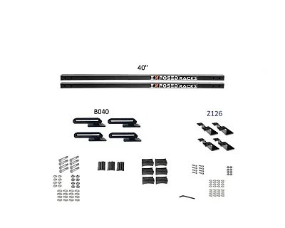 EXPOSED RACK 8009670BK Sld(2)40&#039;Bk+B040+Z126