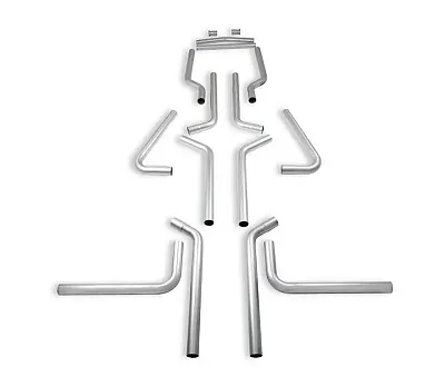 FLOWMASTER 15936 U-Fit Dual Pipe Kit 2.50