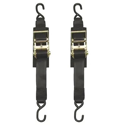 Boatbuckle Heavy Duty Ratchet Transom Tie- Downs (Pair)