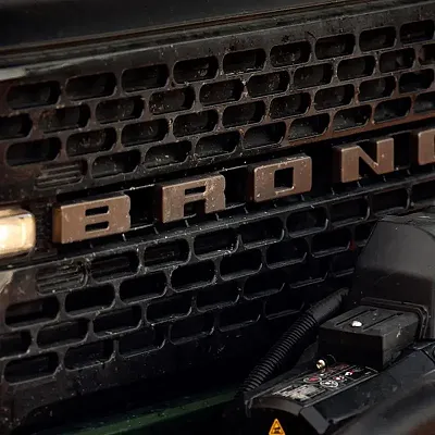 FORD M1447BLBR 2021+ Bronco Grille Lettering Overl