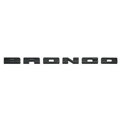 FORD M1447BLMB 2021+ Bronco Grille Lettering Overl