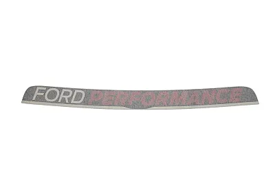 FORD M1820MWR Mustang Windshield Banner - Wht/Red
