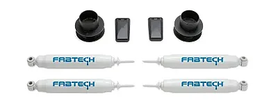 FABTECH K3060 2.5&#039; Coil Spcr Kit W/Perf
