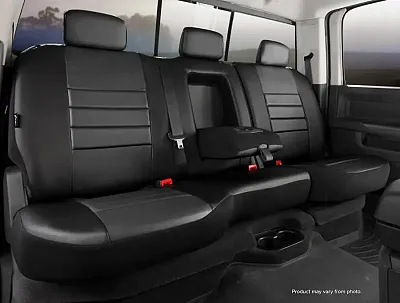 FIA SL6511GRAY Sl Rear Seat Cover Split Backrest 6