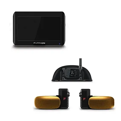 FURRION LLC 2021123903 5&#039; Monitor With 3 Cameras Sharkfi
