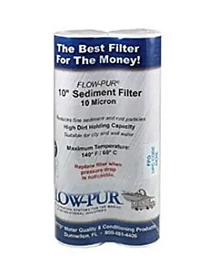 FLOW/PURWATT F560021 Filter Ffor Sediment 2 Pk