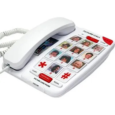 Future-Call 1007-SP Picture Care Phone With Speaker Phone