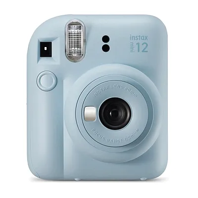 Fujifilm 16806248 Instax Mini 12 Instant Film Camera (Pastel Blue)
