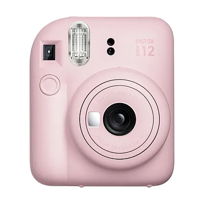 Fujifilm 16806250 Instax Mini 12 Instant Film Camera (Blossom Pink)