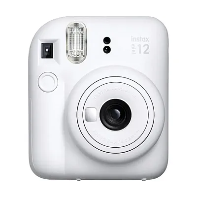 Fujifilm 16806274 Instax Mini 12 Instant Film Camera (Clay White)