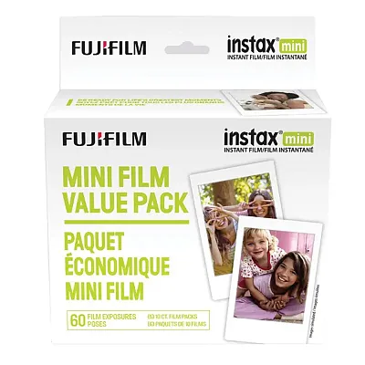 Fujifilm 600016111 Instax Mini Film, 60 Count