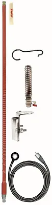 3&#039; No Ground Single Mirror Mount Kit-Red Fg3648-R