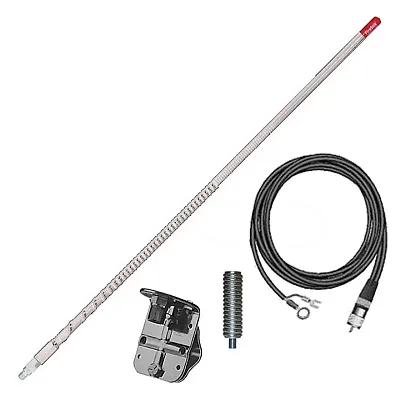 Firestik 4&#039; (122Cm) Single Mirror &quot;Ngp&quot; Kit Complete (White)