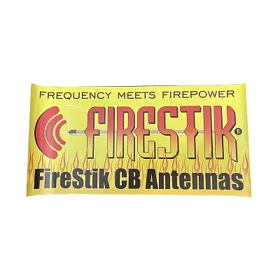 Firestik Firestikbanner 24&quot; X 12&quot; Firestik Vinyl Banner