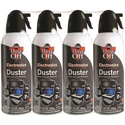 Dust-Off(R) Dpsxl4A 10Oz 4-Pack For Petra(R)
