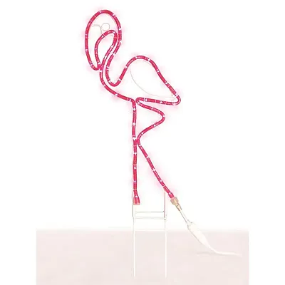 FAULKNER 20520 2&#039; Led Pink Flamingo 120V Yd Light
