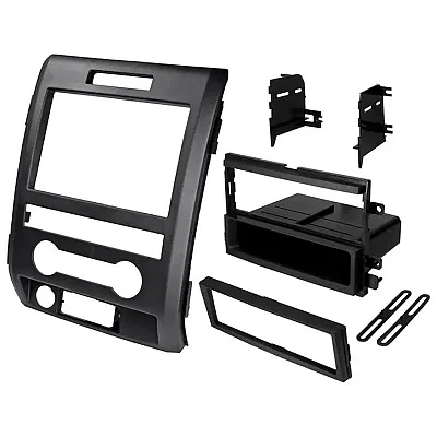 American Int&#039;L 09-14 Ford F150 Install Kit-Single Din & Double D