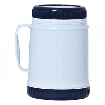 Brentwood Wide Mouth Glass with Foam Insulated Food Jug