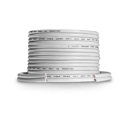 FUSION ELEC 0101289820 Marine Speaker Cable 12 Awg 328 Ft.