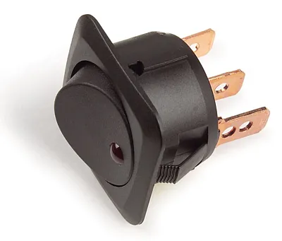 GROTE PERLUX 822130 Rocker Switch Led 25 Amp 3 Blade