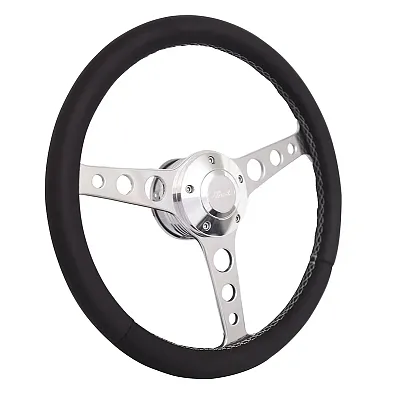GRANT 19222 Billet Classic Series Black Wheel C
