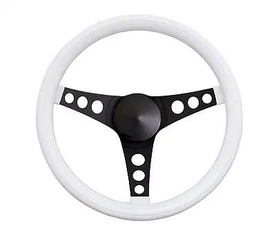 GRANT 334W Classic Wheel White Grip