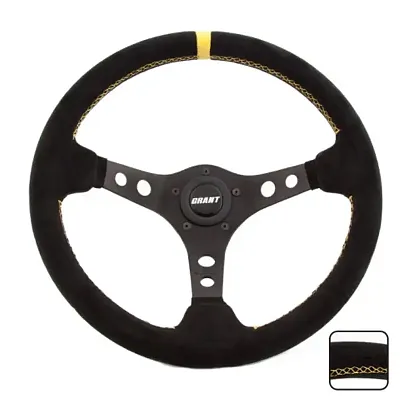 GRANT 697 Suede Wheel Yellow