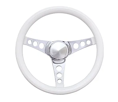 GRANT 834W Classic Wheel White Grip
