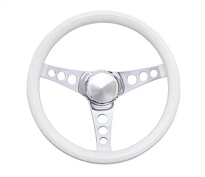GRANT 836W Classic Wheel White Grip