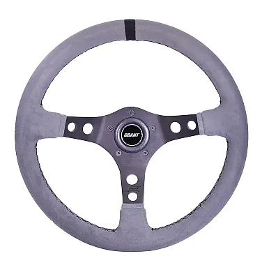 GRANT 8514 Race Gray Ultrasuede Wheel
