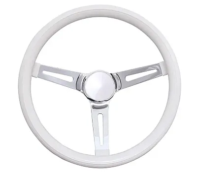 GRANT 8546W Classic Wheel White Grip