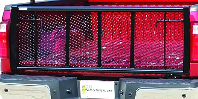 GO IND 6647B Black Painted Straight Tailgate