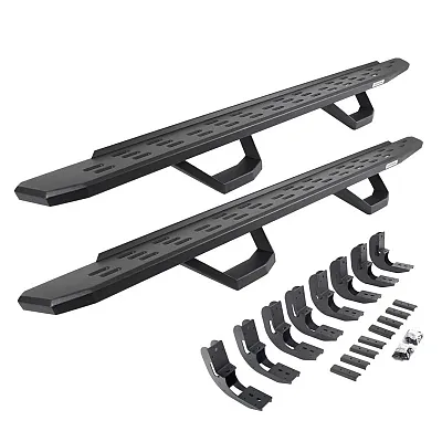 GO RHINO 60488020PC Rb30 Running Boards With Mounting B