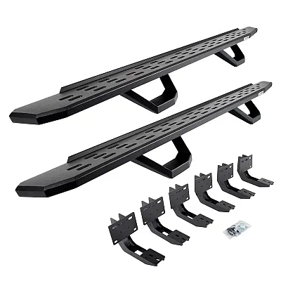 GO RHINO 63068720PC Rb30 Running Boards Kit W/2X Steps