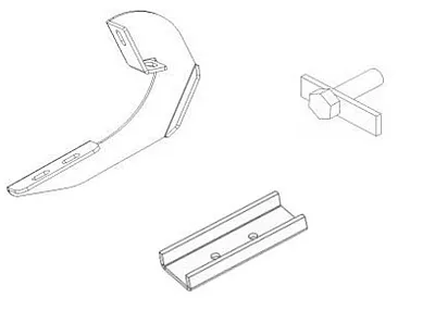 GO RHINO 6941265 Brackets For Rb Running Boards