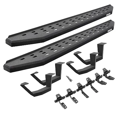 GO RHINO 6944326820 Rb20 Running Boards - Complete Kit: