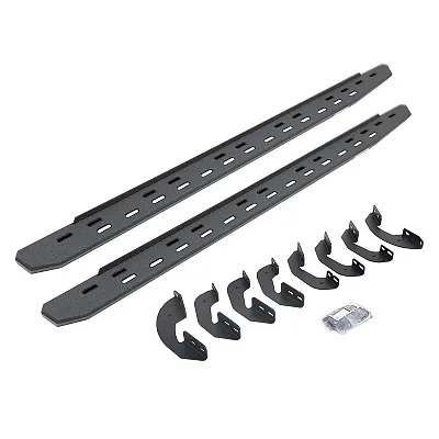 GO RHINO 69641580ST Rb30 Slim Line Running Boards Kit